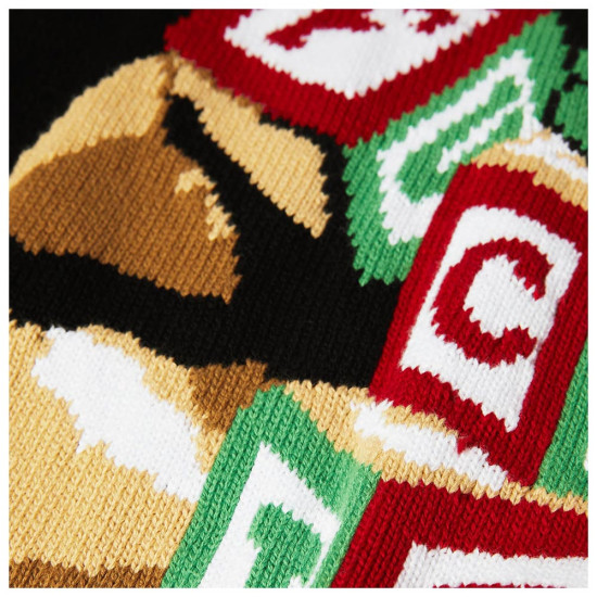 Huf Ανδρική πλεκτή μπλούζα Gift Bear Intarsia Sweater